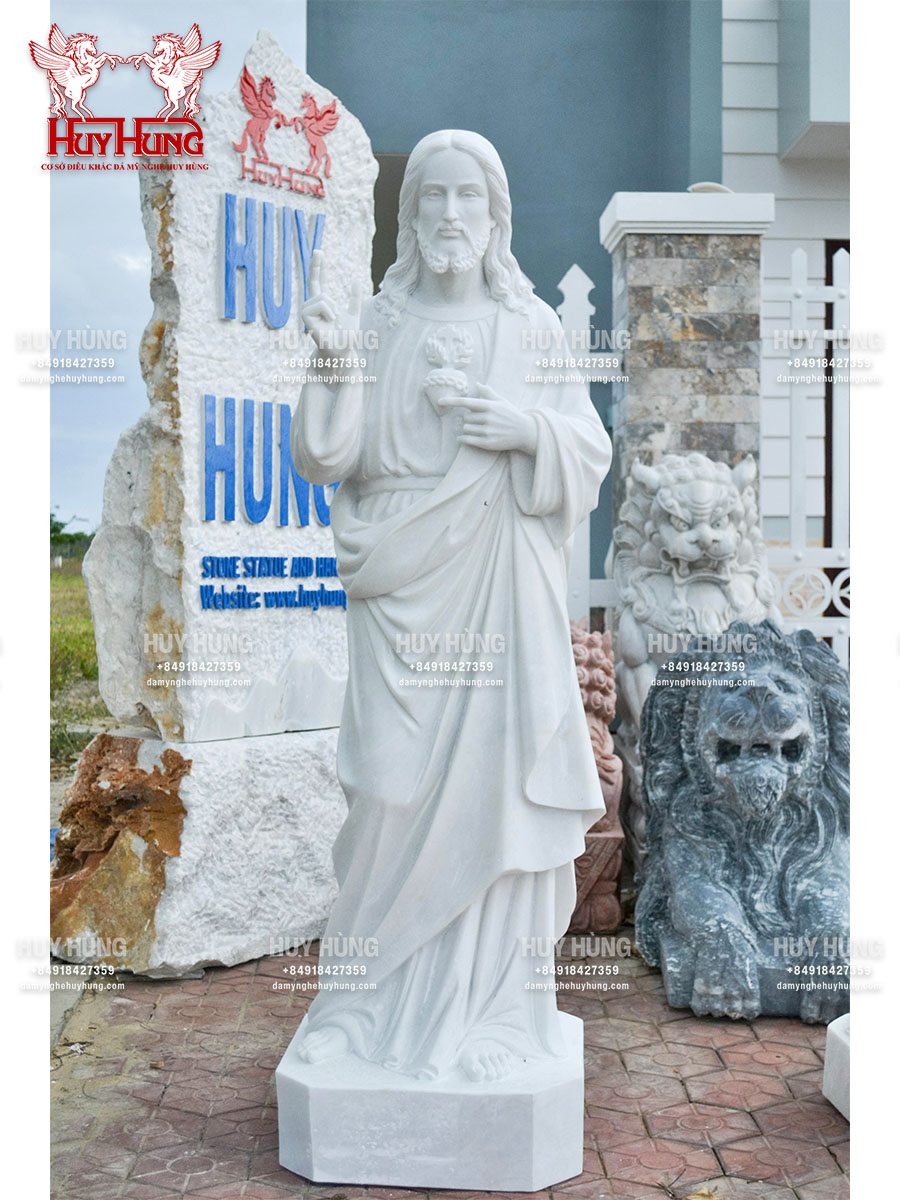 tượng chúa giêsu thánh tâm