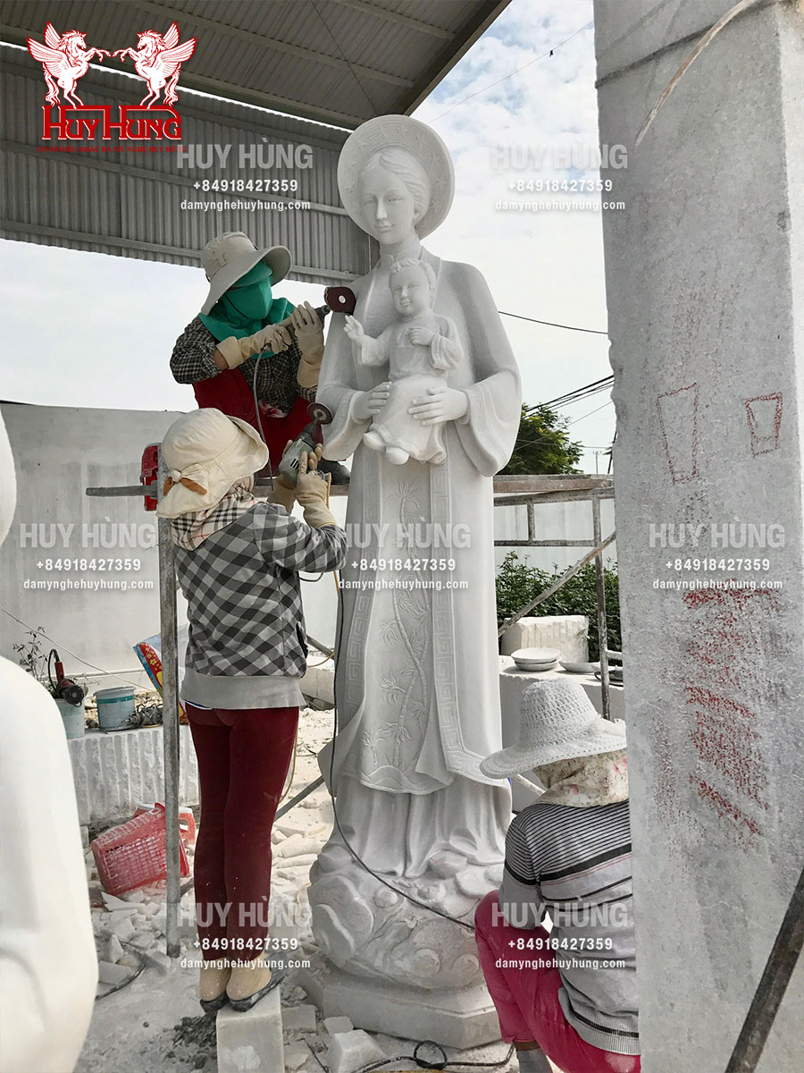 tượng đức mẹ la vang