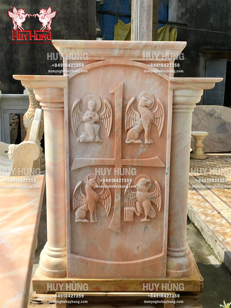 Bục Đọc Sách (Thư Đài) Bốn Thánh Sử