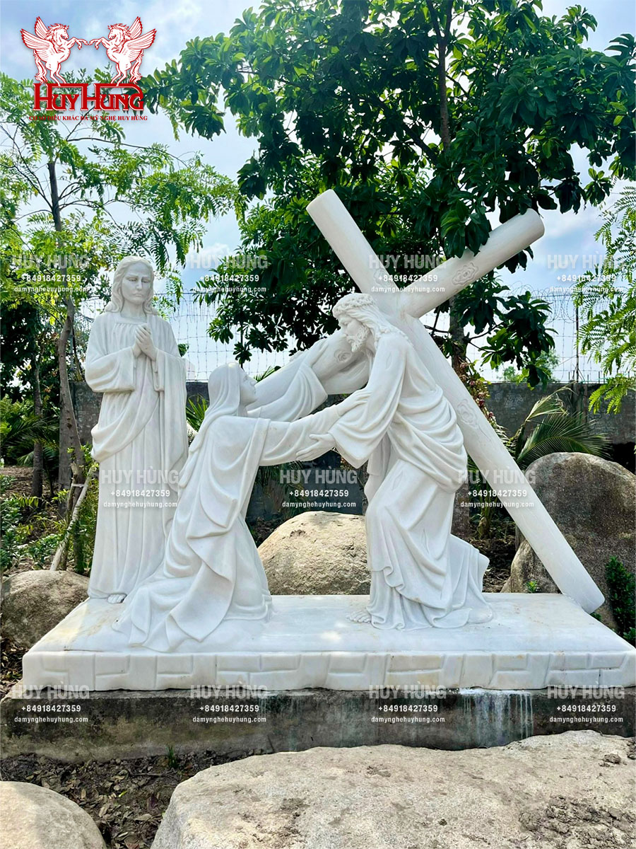 Chặng Đàng Thứ IV: Đức Mẹ gặp Đức Chúa Giêsu vác Thánh Giá