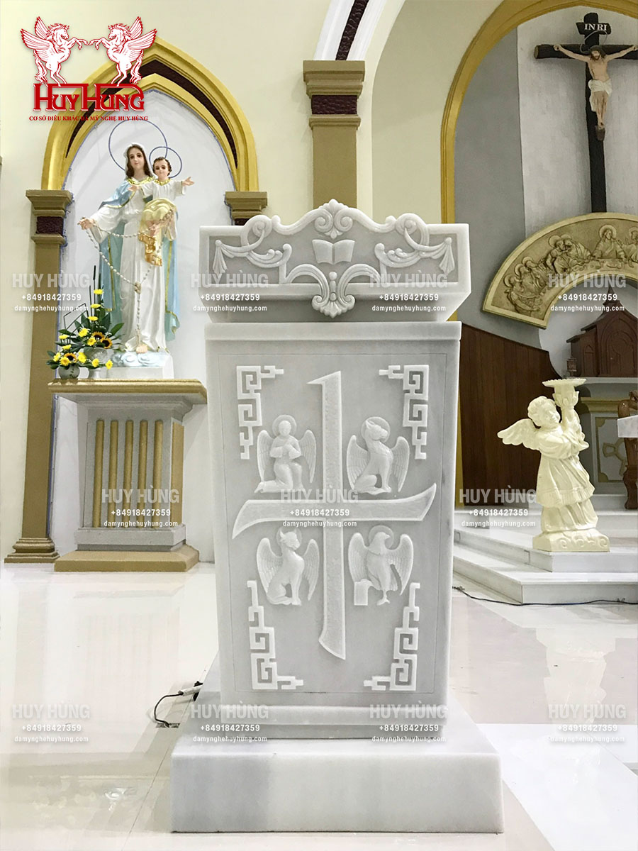 Bục Đọc Sách (Thư Đài) Bốn Thánh Sử