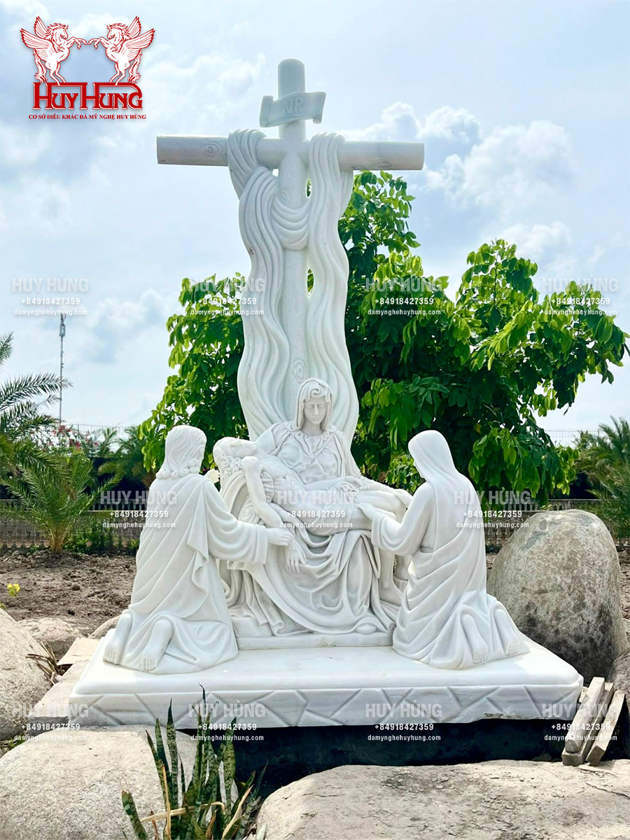 Chặng Đàng Thứ XIII: Tháo đinh Đức Chúa Giêsu xuống mà phó ở tay Đức Mẹ